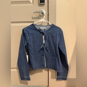 Princess Polly Denim Tie Jacket